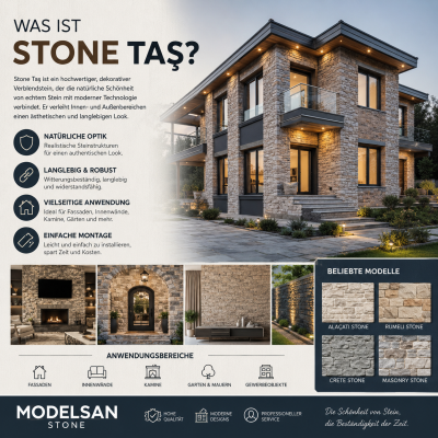Stone Taş Nedir? Kültür Taşı, Dekoratif Taş Kaplama ve Duvar Uygulamaları