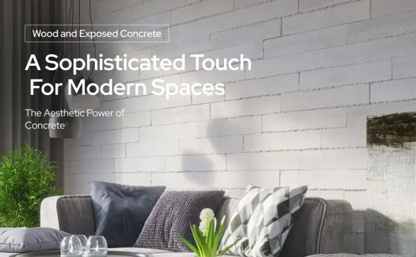 Wood and Fair-Faced Concrete 
